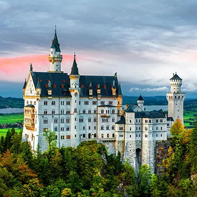 CHATEAUX DE BAVIERE, ALLEMAGNE